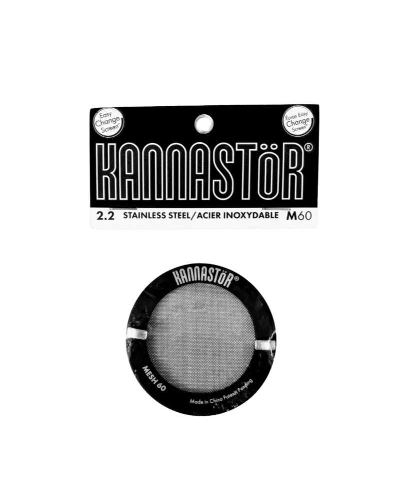 Kannastor 2.2 stainless steel easy-change screen M60 mesh grinder replacement part
