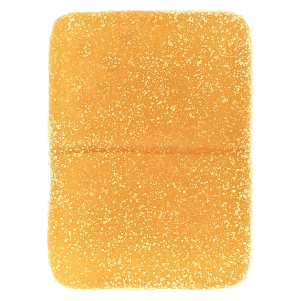 Real Fruit Sour Peach Mango Gummies SATIVA