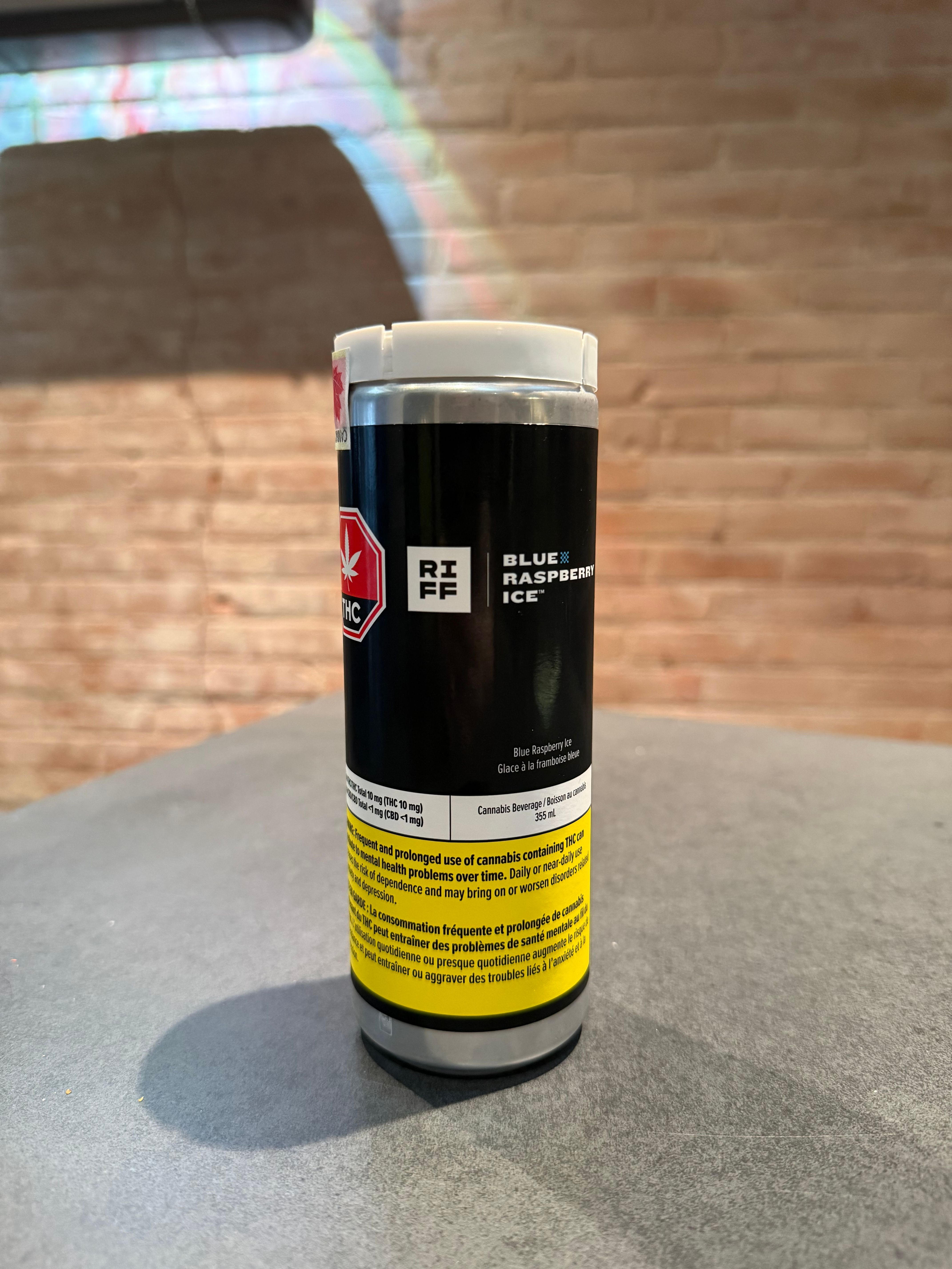 RIFF Blue Raspberry Ice Review | Cannabis Soft Drink
